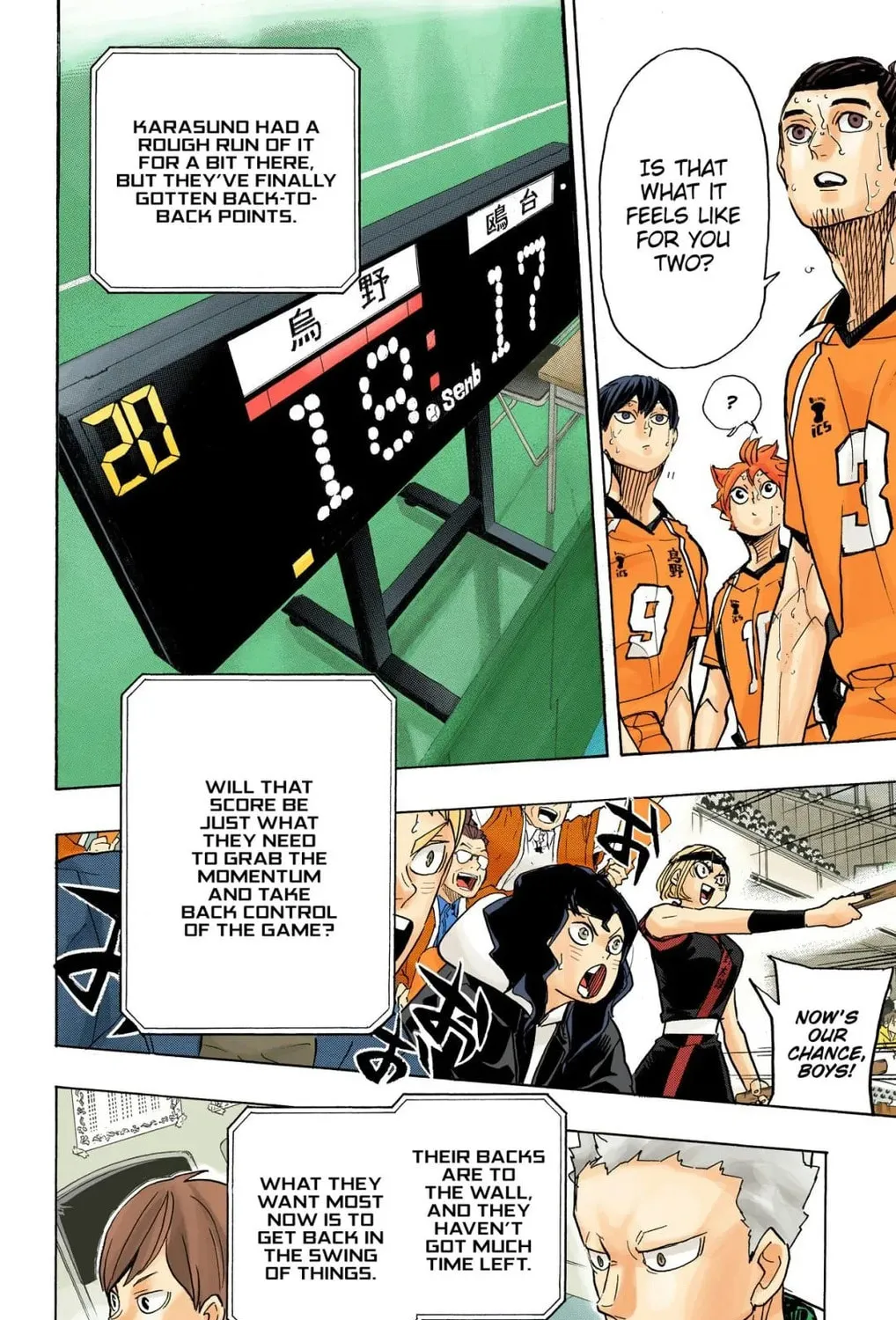 Read Haikyu!! (Official Colored) (Colored) chapter 353 image 30 on Lezhin