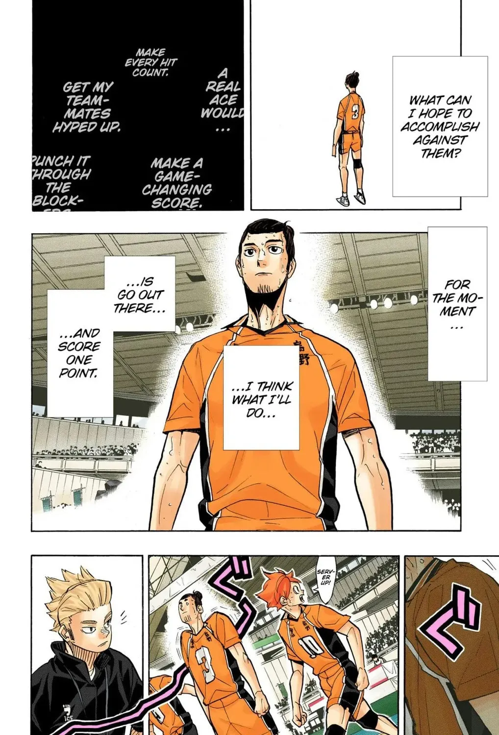 Read Haikyu!! (Official Colored) (Colored) chapter 353 image 6 on Lezhin