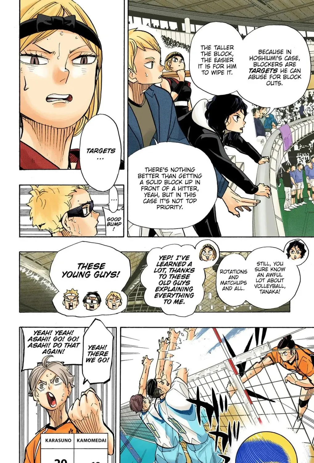 Read Haikyu!! (Official Colored) (Colored) chapter 355 image 14 on Lezhin