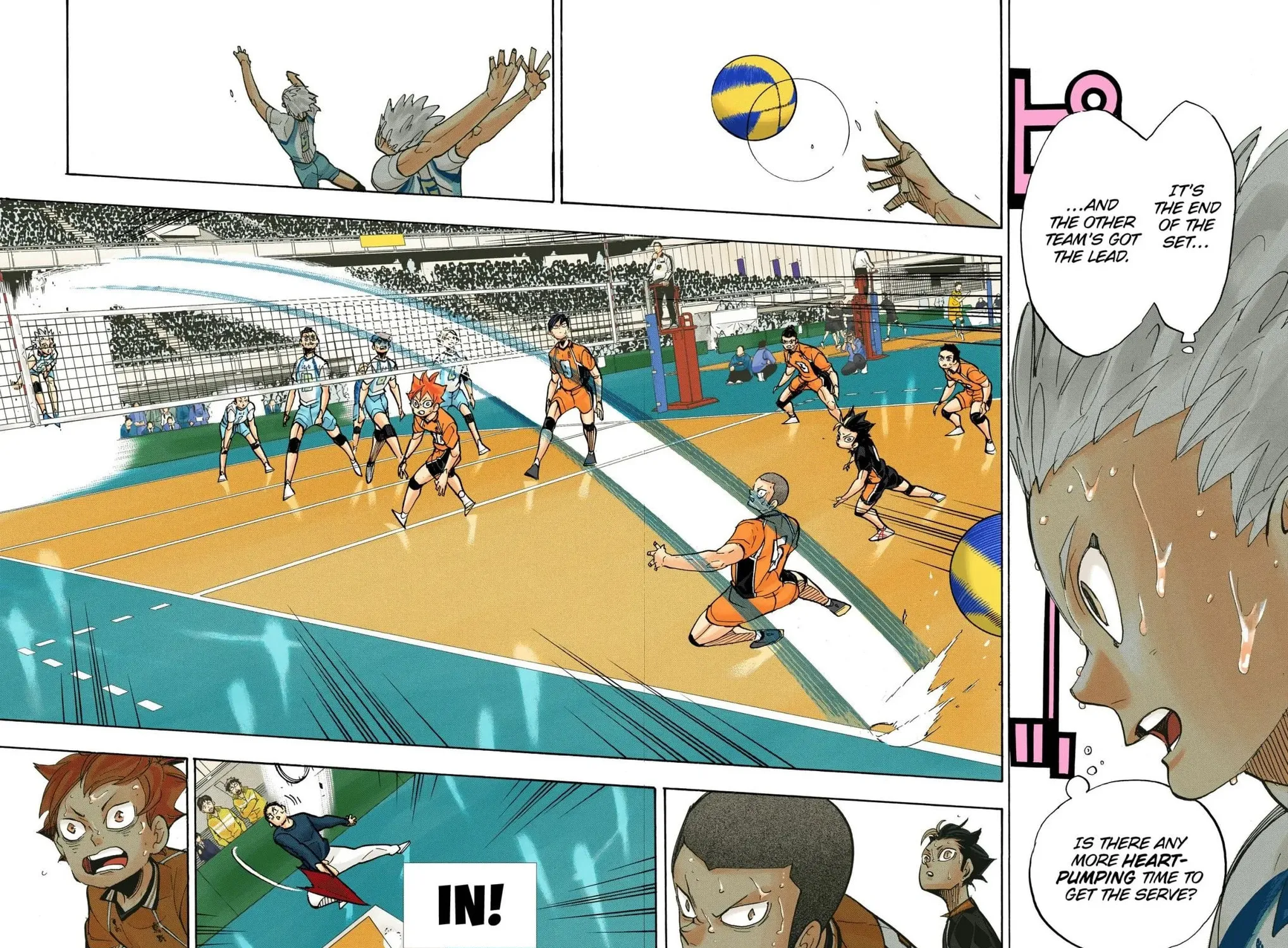 Read Haikyu!! (Official Colored) (Colored) chapter 355 image 18 on Lezhin