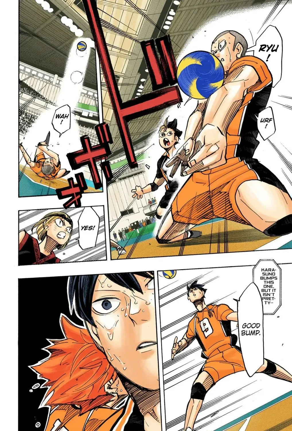 Read Haikyu!! (Official Colored) (Colored) chapter 355 image 24 on Lezhin