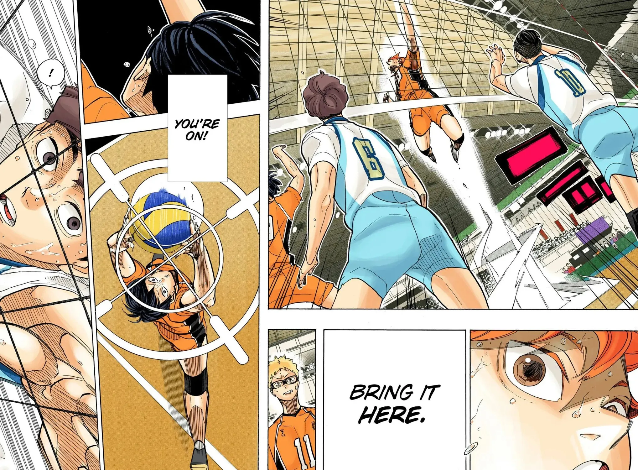 Read Haikyu!! (Official Colored) (Colored) chapter 355 image 30 on Lezhin