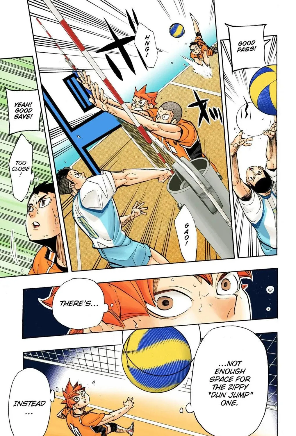 Read Haikyu!! (Official Colored) (Colored) chapter 356 image 16 on Lezhin