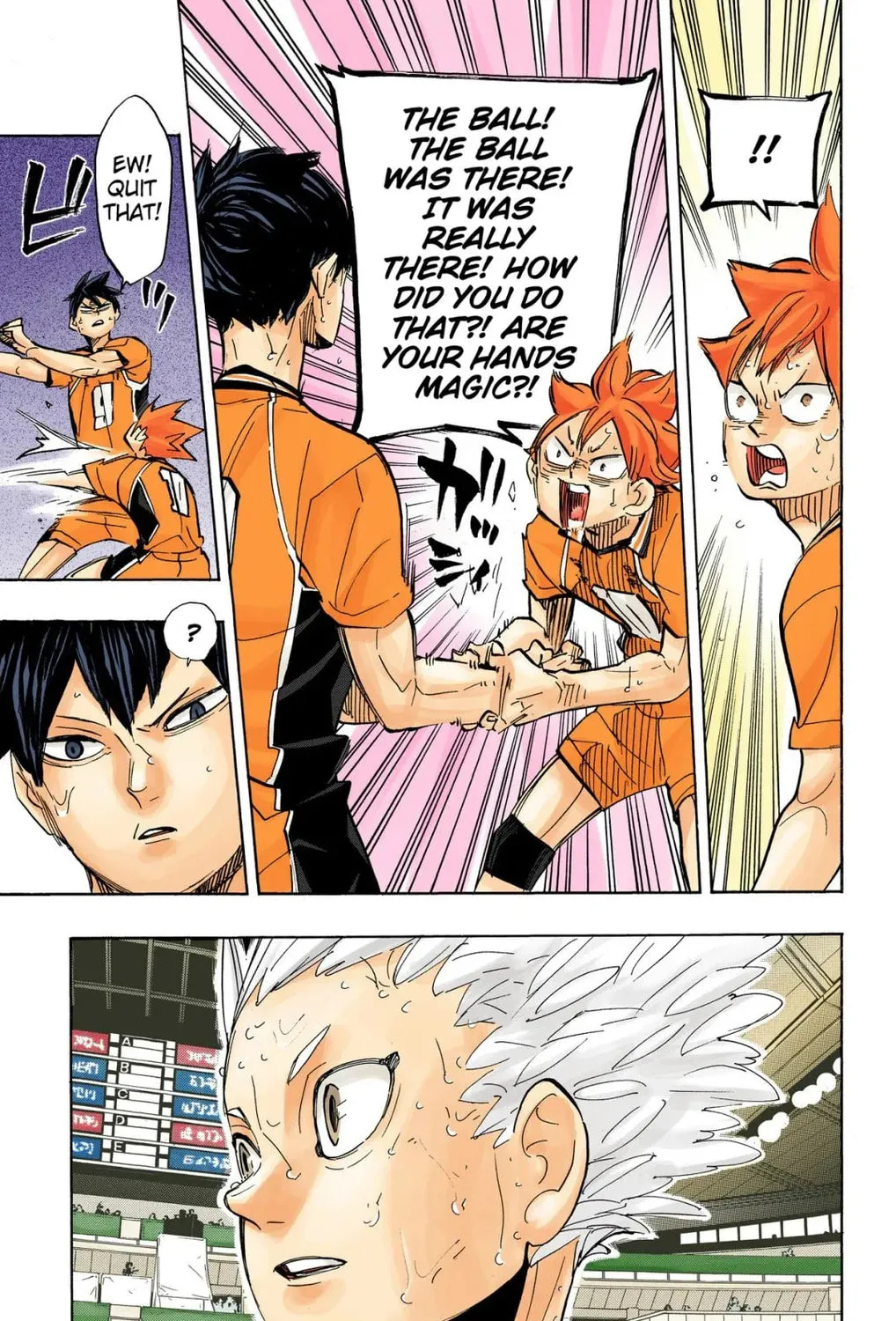 Read Haikyu!! (Official Colored) (Colored) chapter 356 image 6 on Lezhin