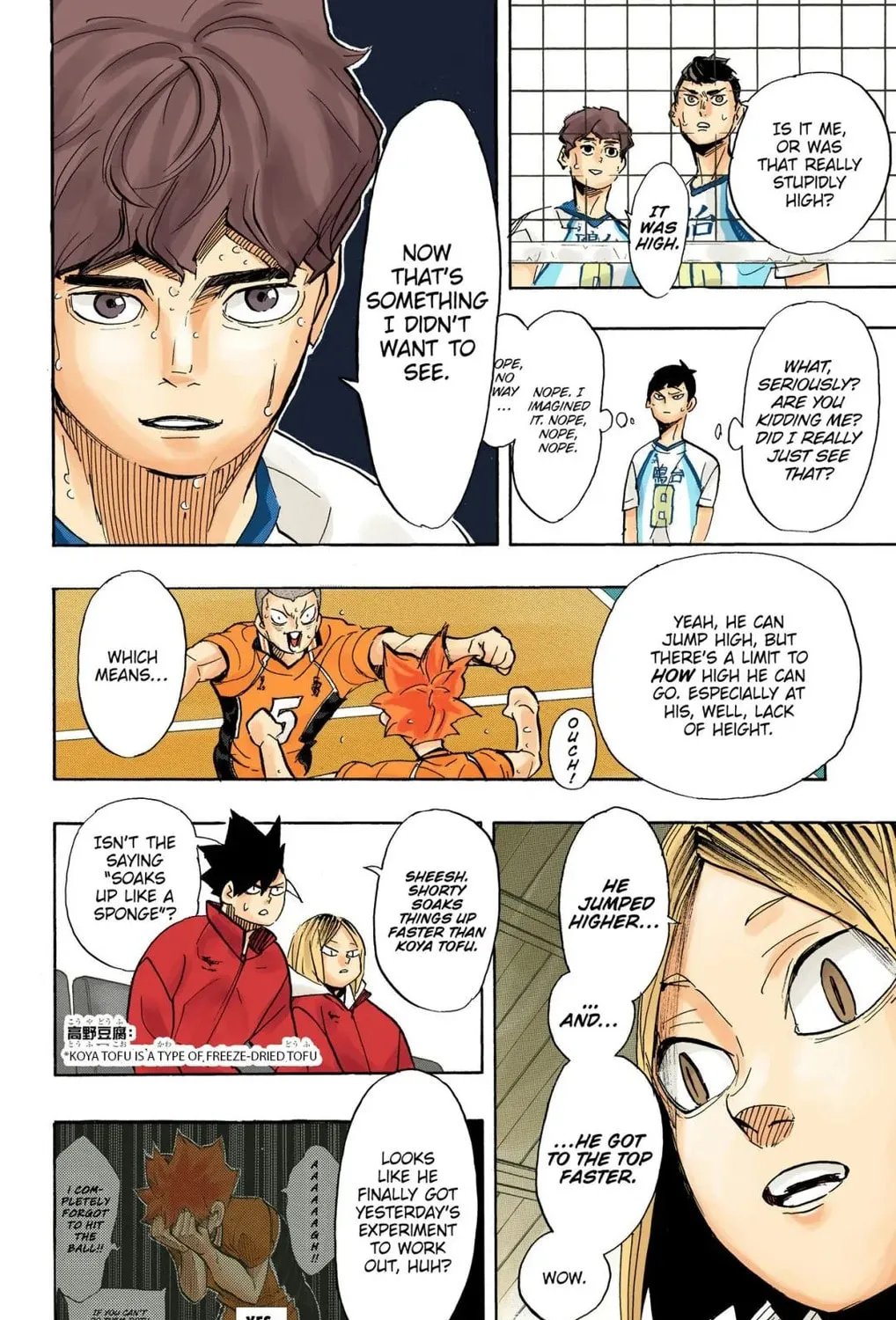 Read Haikyu!! (Official Colored) (Colored) chapter 356 image 8 on Lezhin