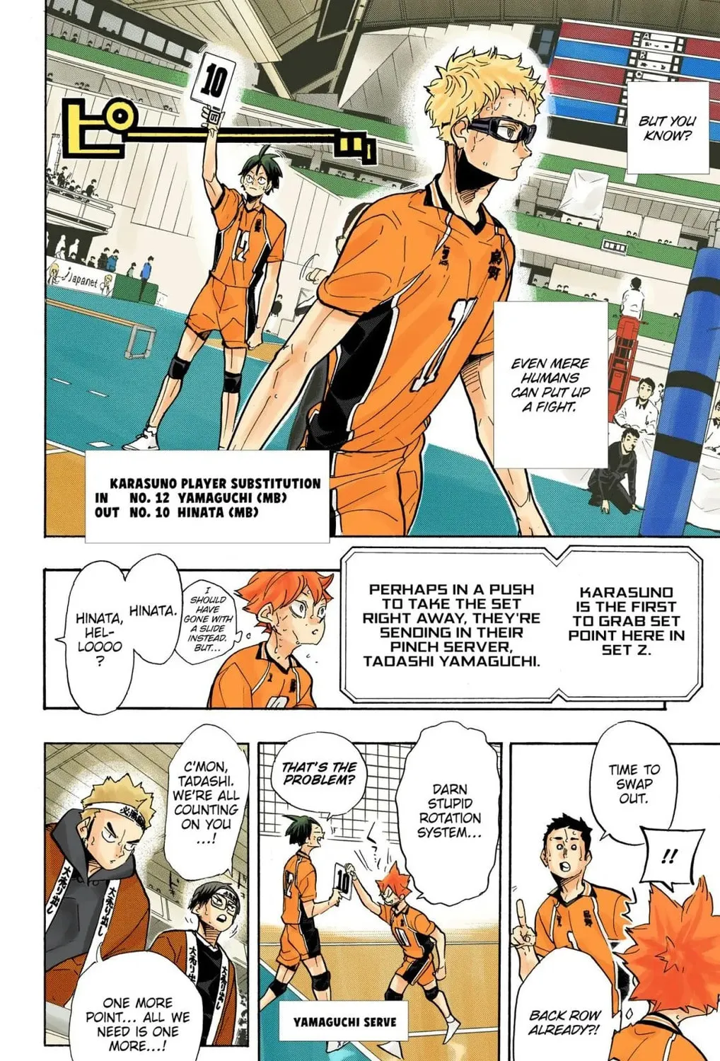 Read Haikyu!! (Official Colored) (Colored) chapter 357 image 13 on Lezhin