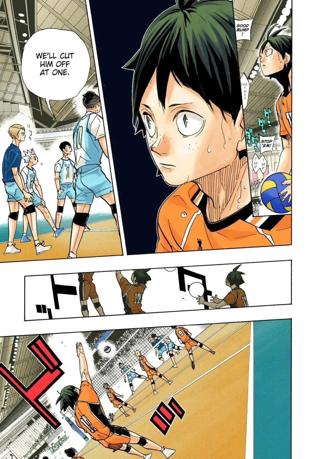 Read Haikyu!! (Official Colored) (Colored) chapter 357 image 15 on Lezhin