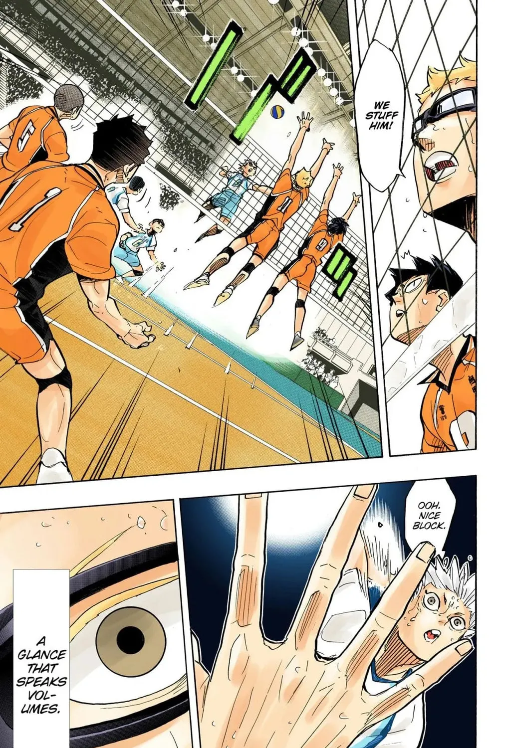 Read Haikyu!! (Official Colored) (Colored) chapter 357 image 19 on Lezhin
