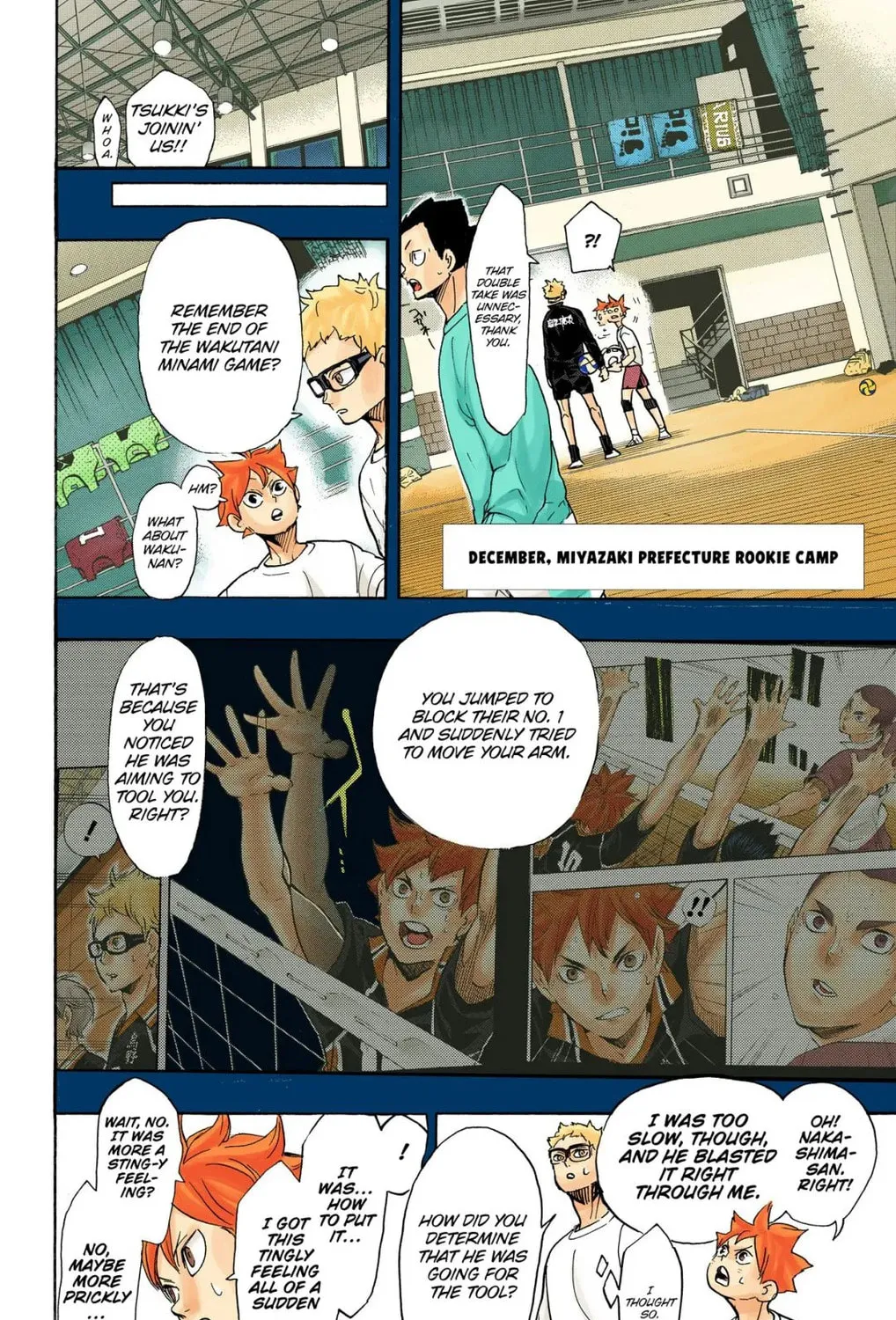 Read Haikyu!! (Official Colored) (Colored) chapter 357 image 23 on Lezhin