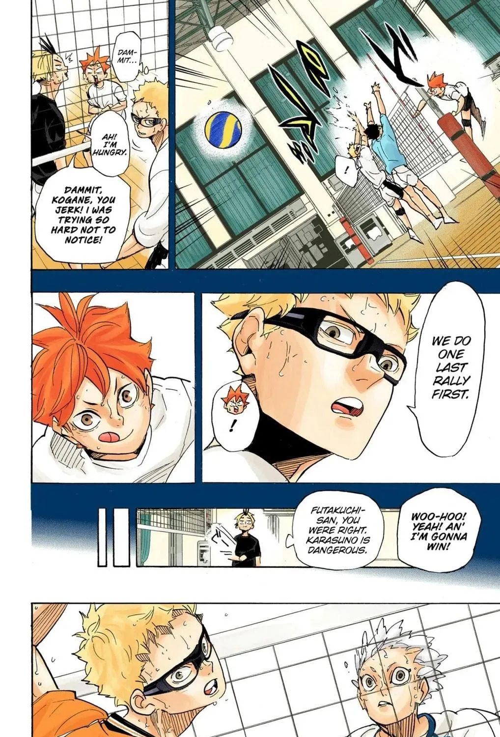 Read Haikyu!! (Official Colored) (Colored) chapter 357 image 27 on Lezhin