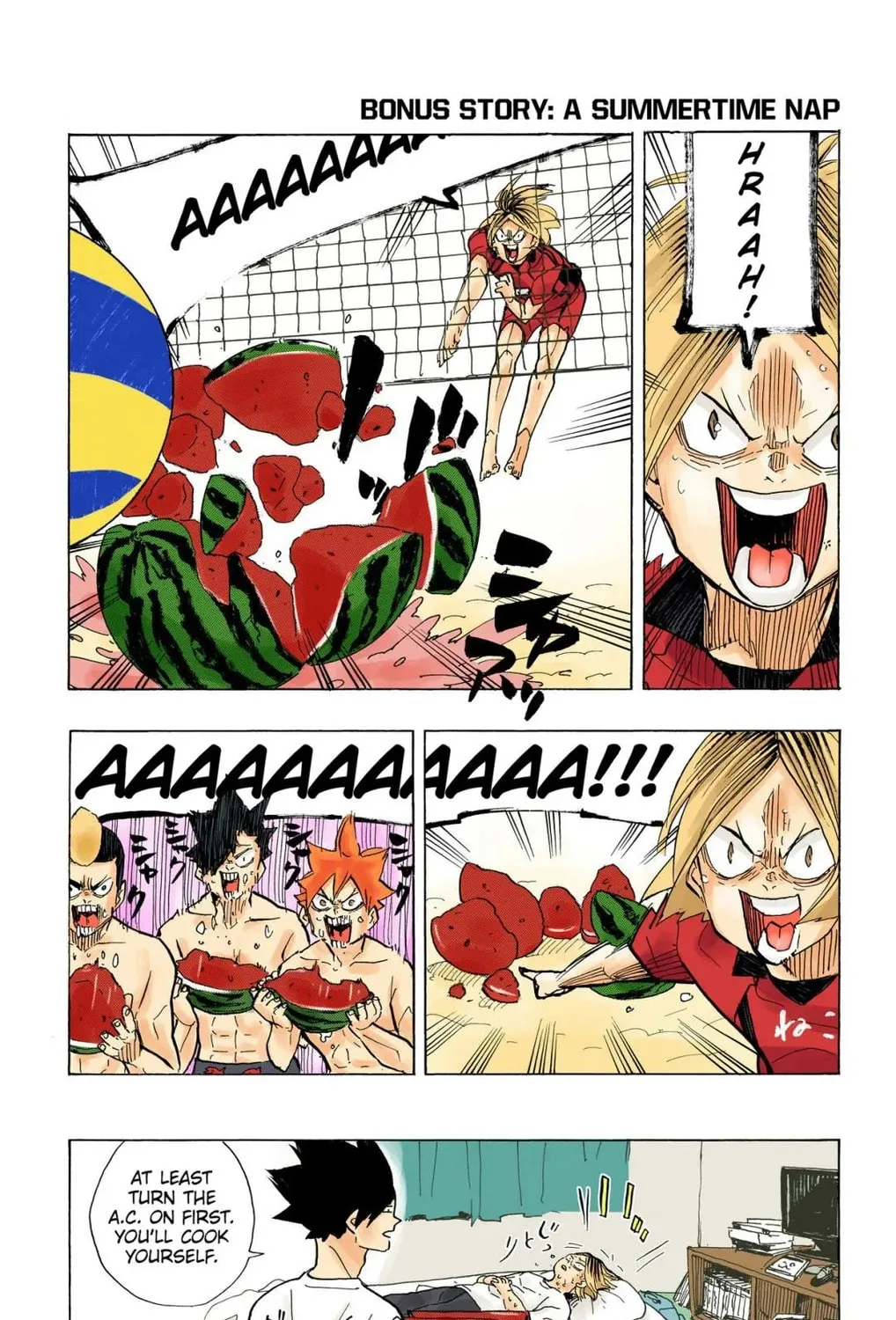 Read Haikyu!! (Official Colored) (Colored) chapter 357 image 37 on Lezhin