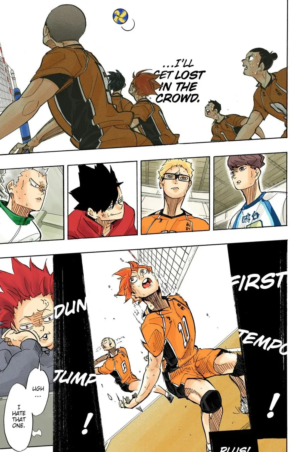 Read Haikyu!! (Official Colored) (Colored) chapter 357 image 5 on Lezhin