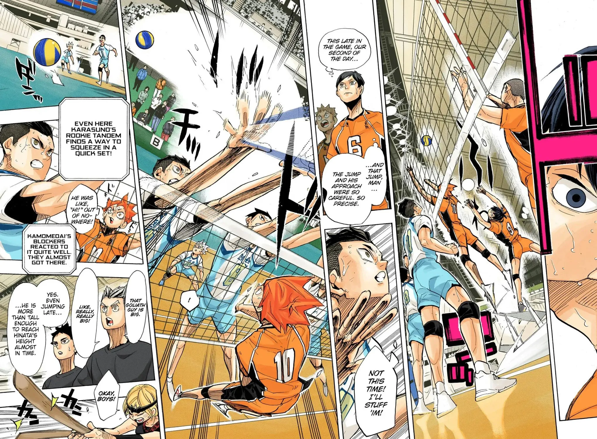 Read Haikyu!! (Official Colored) (Colored) chapter 357 image 7 on Lezhin