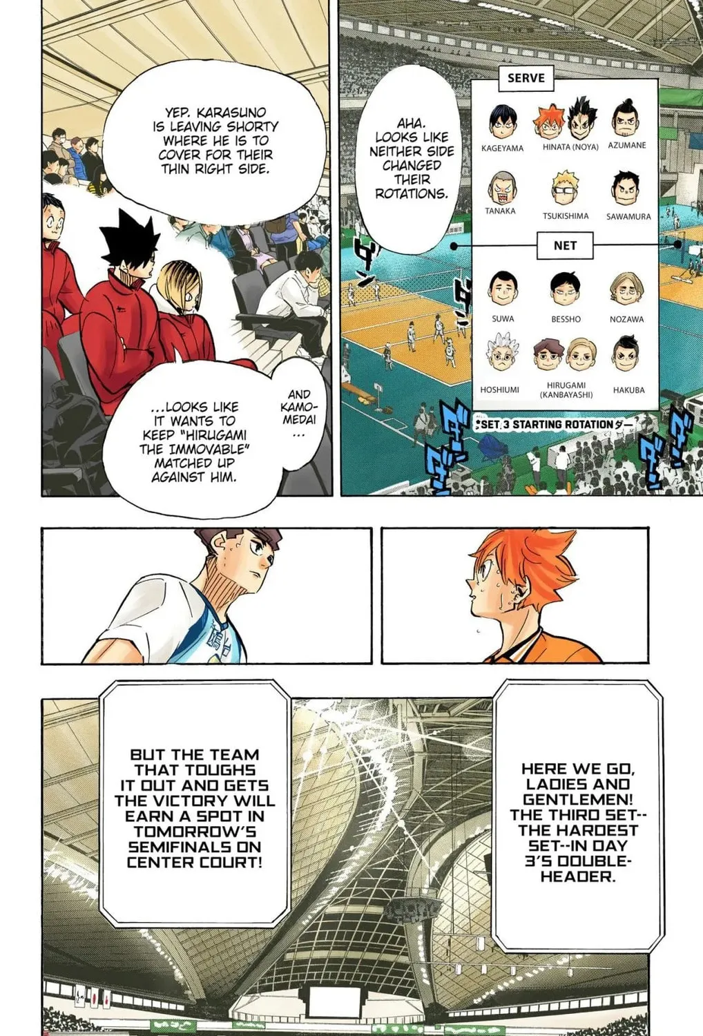 Read Haikyu!! (Official Colored) (Colored) chapter 358 image 26 on Lezhin