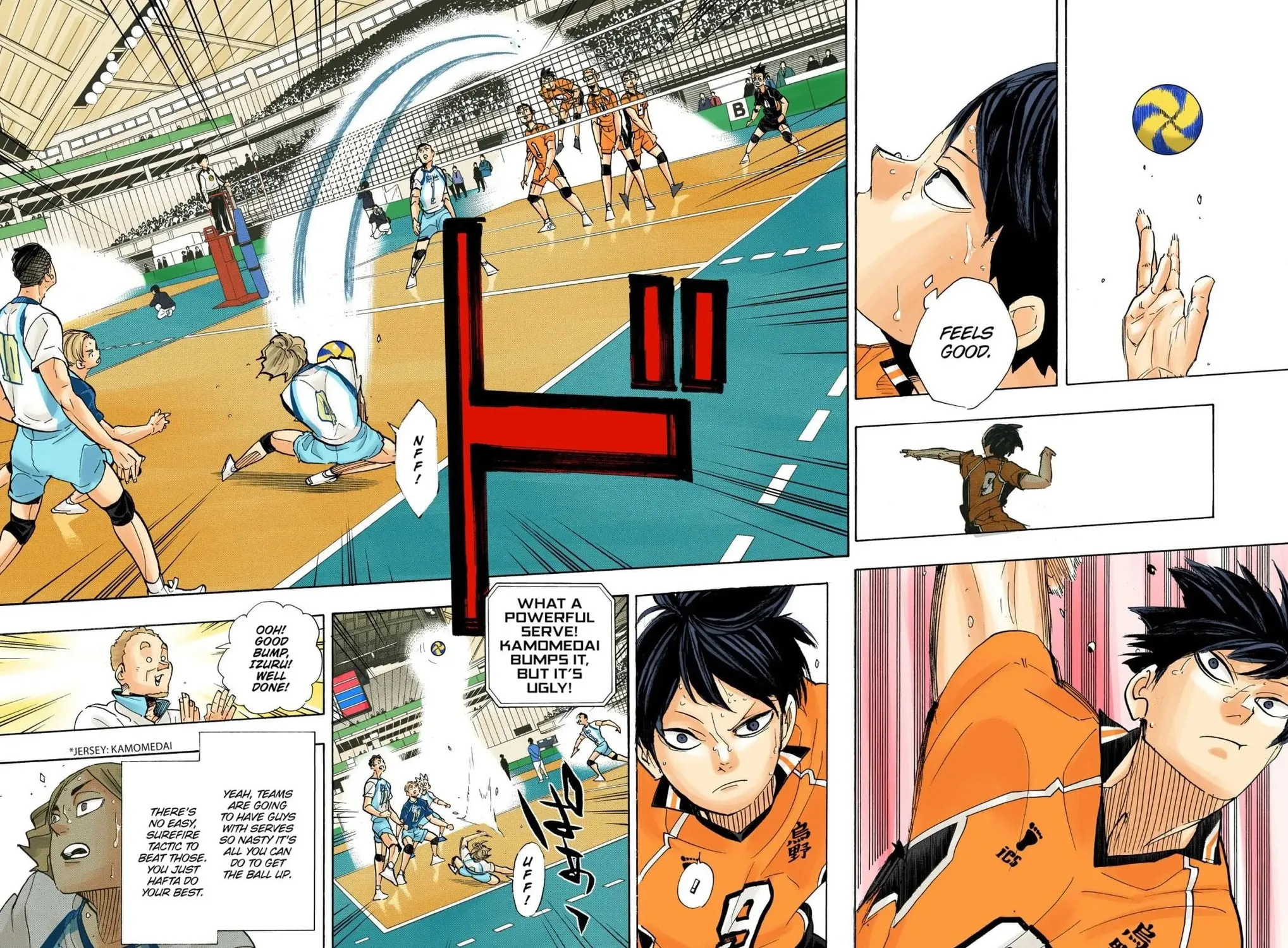 Read Haikyu!! (Official Colored) (Colored) chapter 358 image 30 on Lezhin