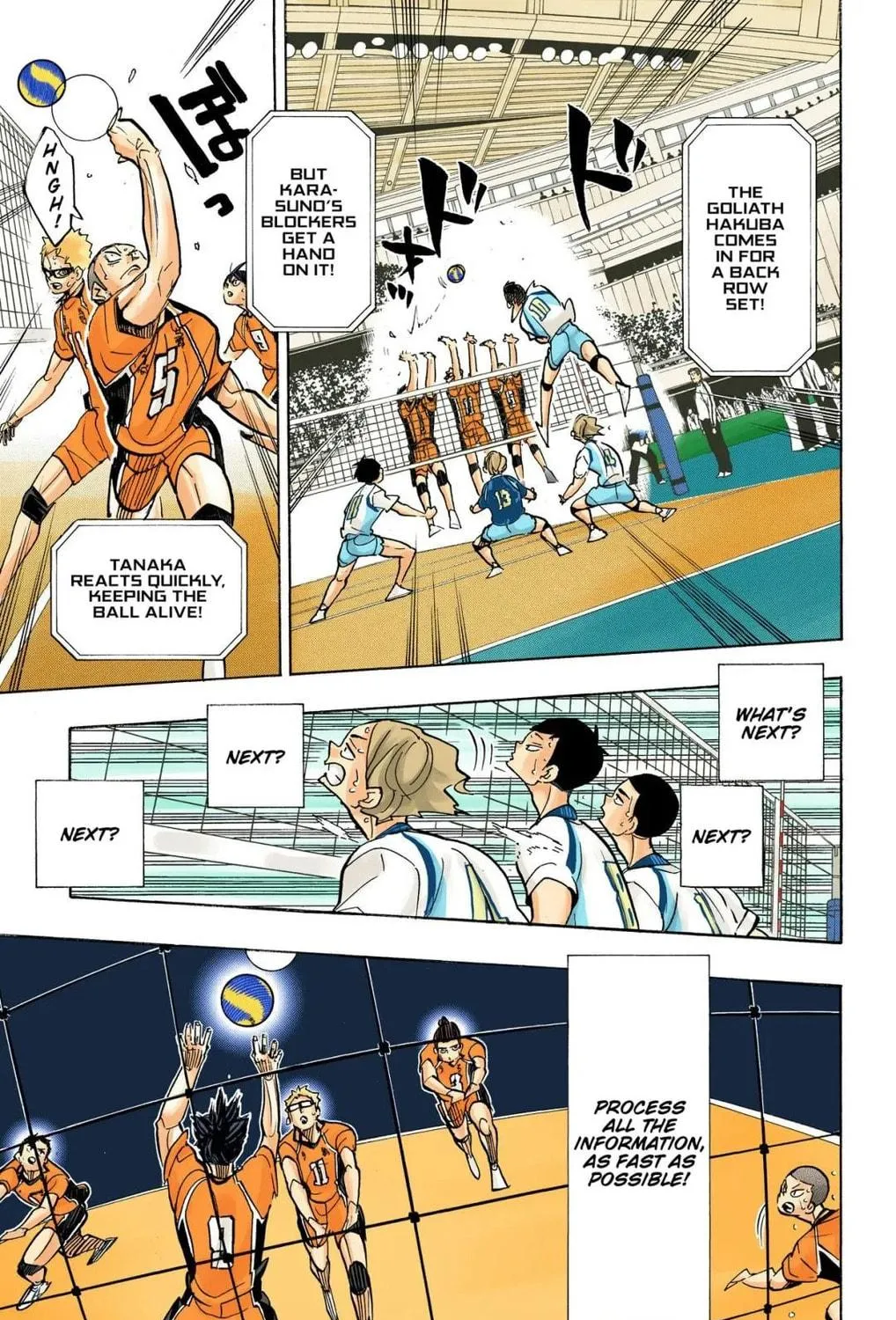 Read Haikyu!! (Official Colored) (Colored) chapter 358 image 34 on Lezhin