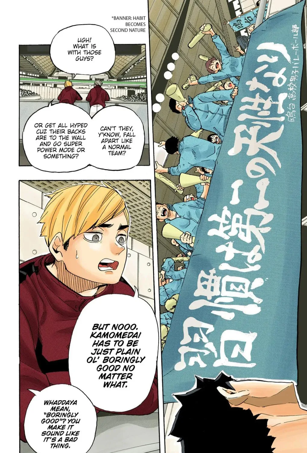 Read Haikyu!! (Official Colored) (Colored) chapter 358 image 38 on Lezhin