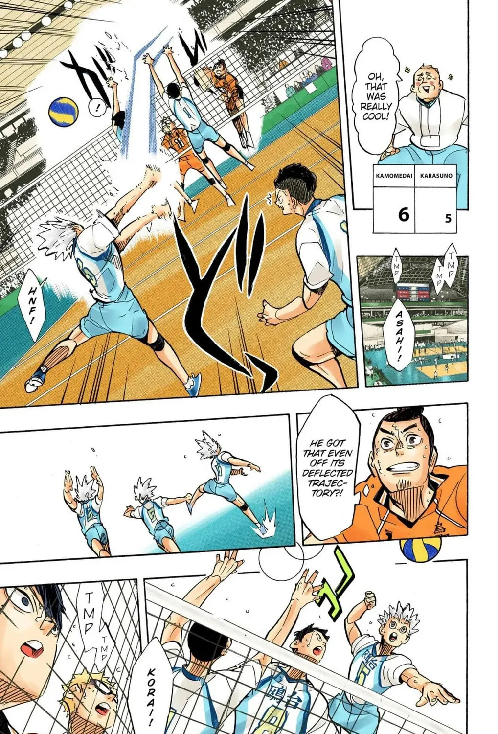 Read Haikyu!! (Official Colored) (Colored) chapter 359 image 24 on Lezhin