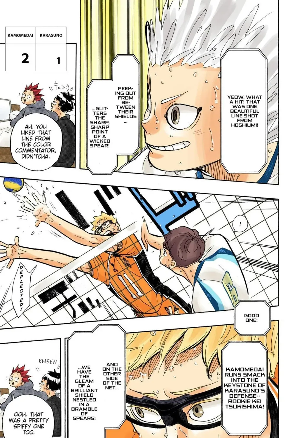 Read Haikyu!! (Official Colored) (Colored) chapter 359 image 8 on Lezhin