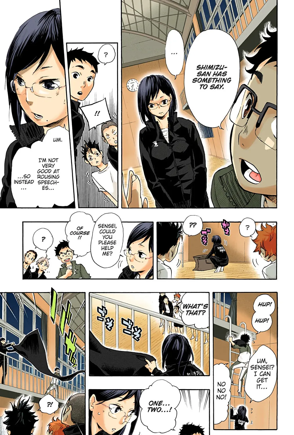 Read Haikyu!! (Official Colored) (Colored) chapter 36 image 24 on Lezhin