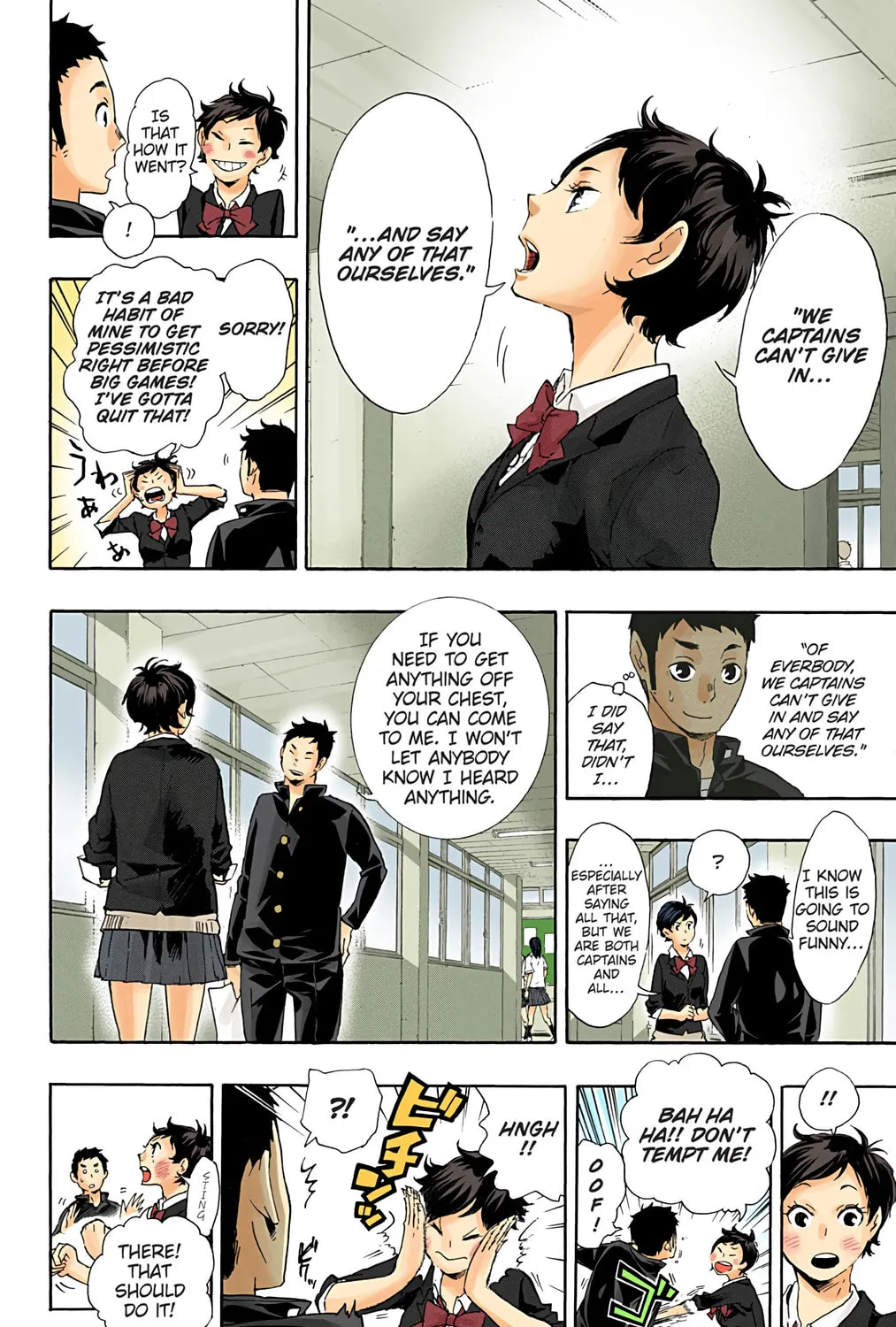 Read Haikyu!! (Official Colored) (Colored) chapter 36 image 6 on Lezhin