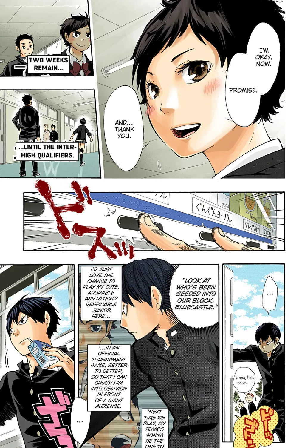 Read Haikyu!! (Official Colored) (Colored) chapter 36 image 8 on Lezhin