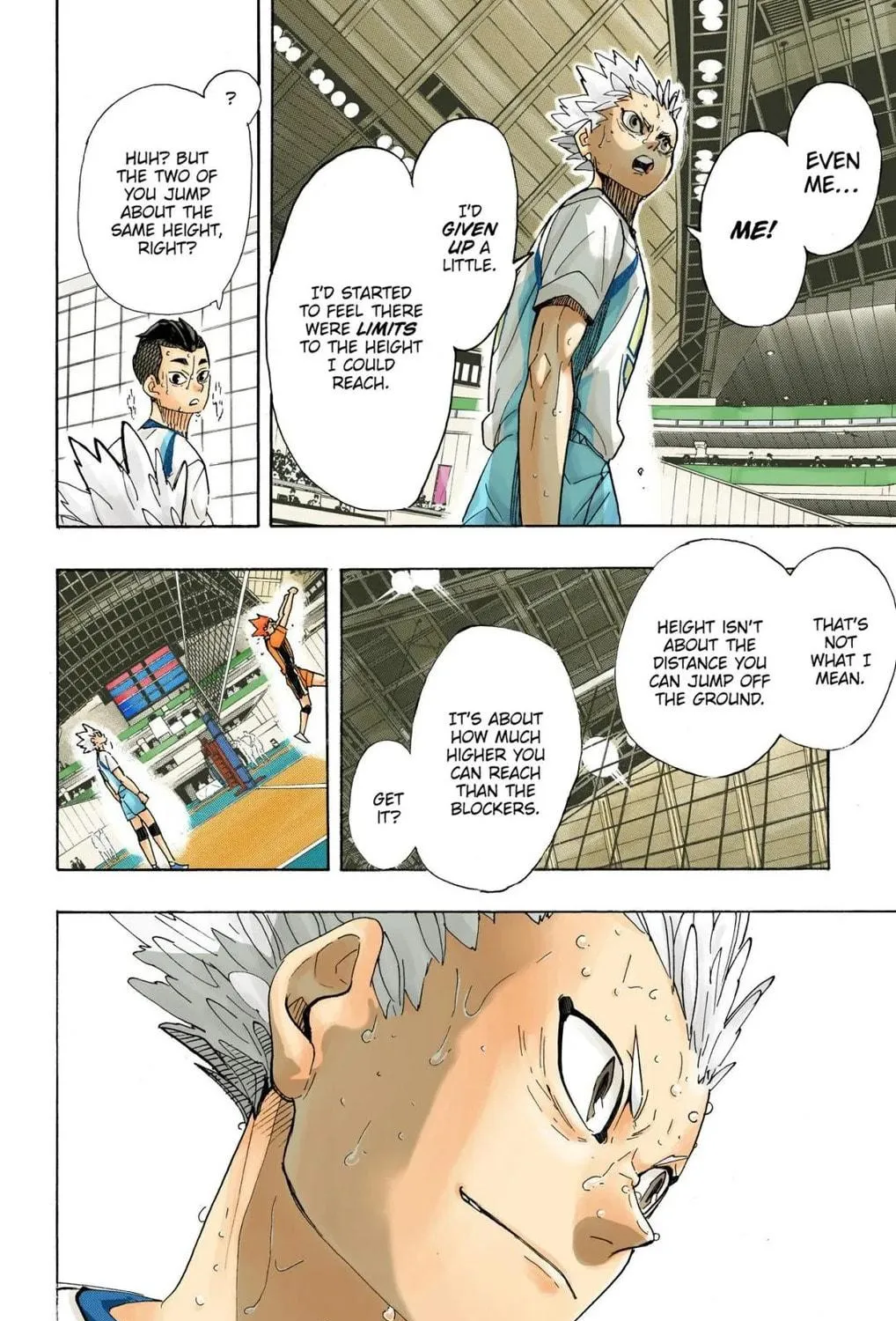 Read Haikyu!! (Official Colored) (Colored) chapter 361 image 16 on Lezhin