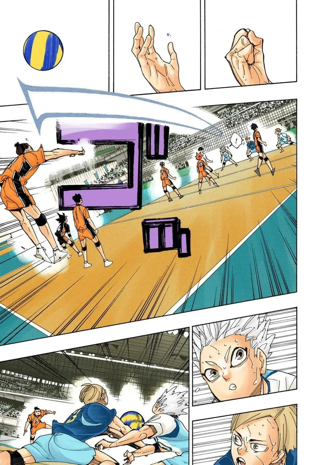 Read Haikyu!! (Official Colored) (Colored) chapter 361 image 22 on Lezhin