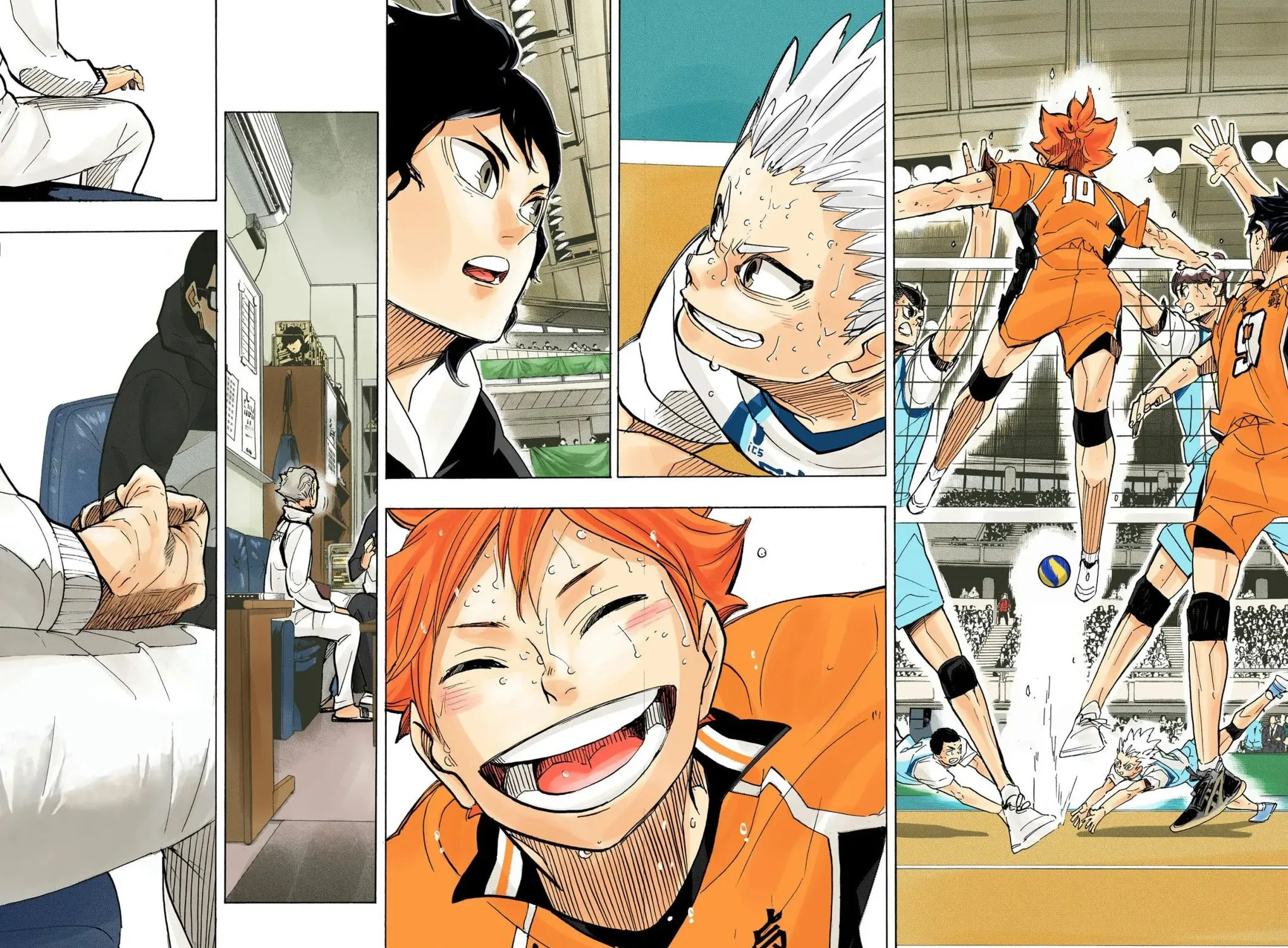 Read Haikyu!! (Official Colored) (Colored) chapter 361 image 32 on Lezhin