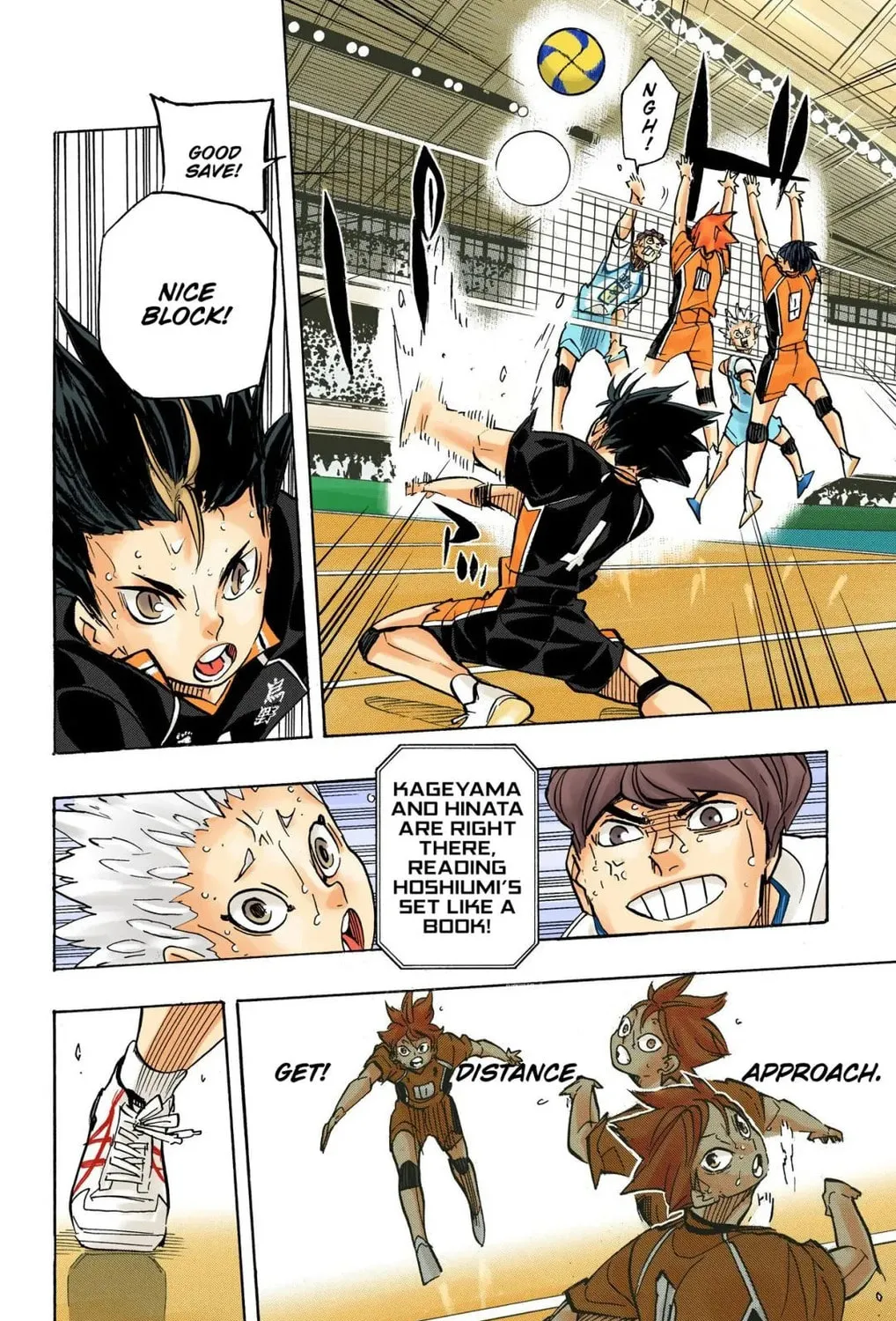 Read Haikyu!! (Official Colored) (Colored) chapter 362 image 18 on Lezhin