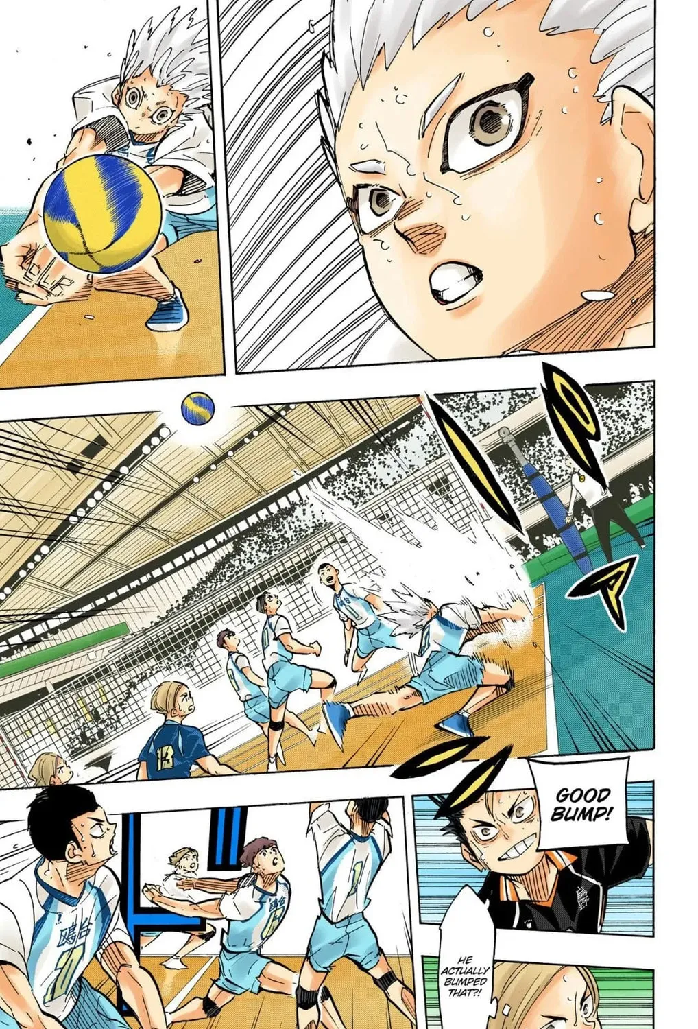 Read Haikyu!! (Official Colored) (Colored) chapter 362 image 8 on Lezhin