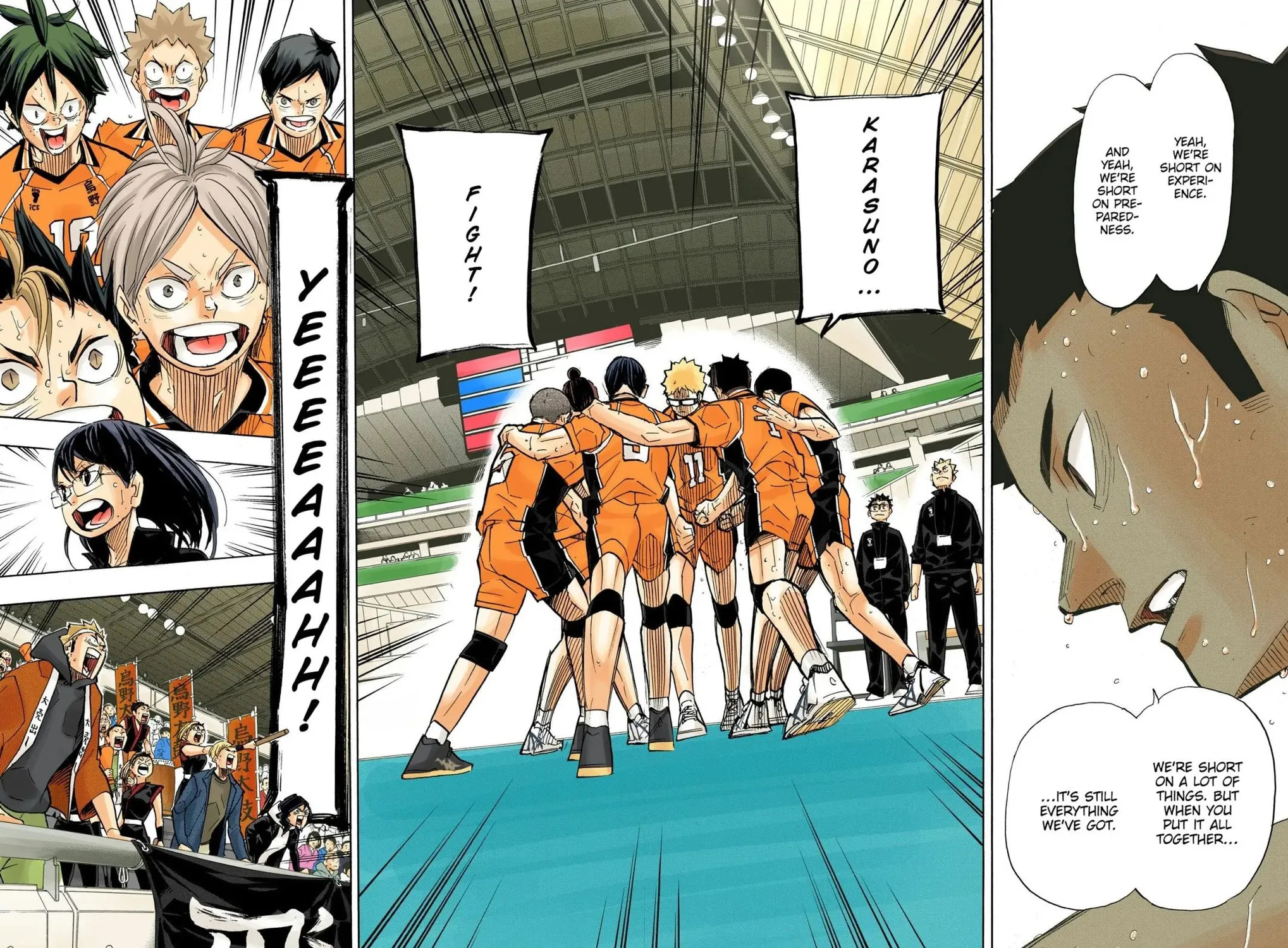 Read Haikyu!! (Official Colored) (Colored) chapter 366 image 16 on Lezhin