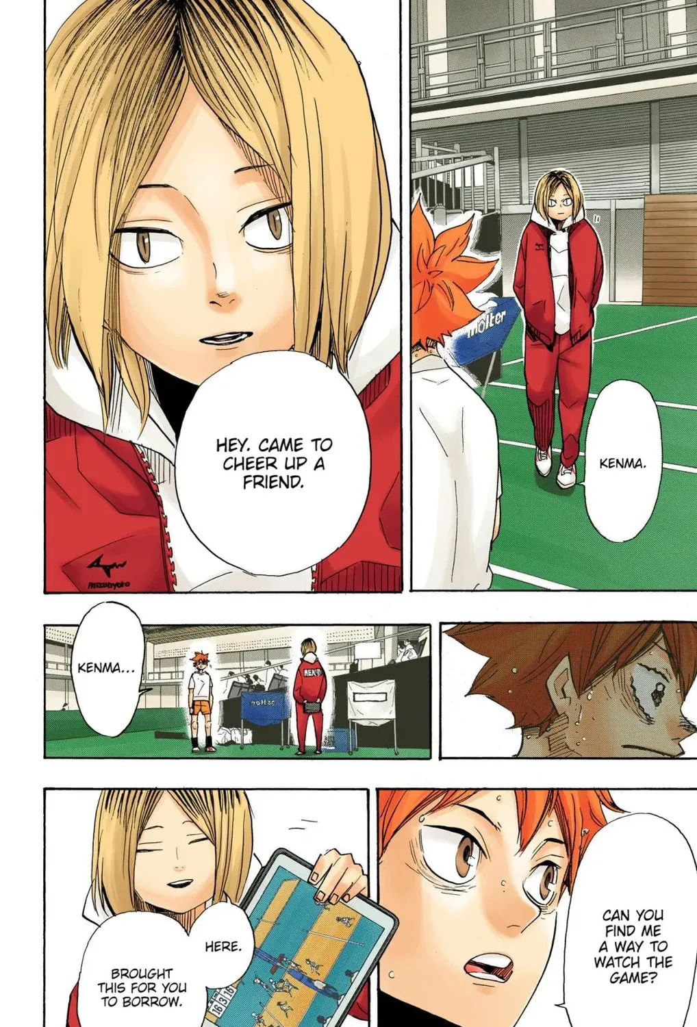Read Haikyu!! (Official Colored) (Colored) chapter 366 image 20 on Lezhin