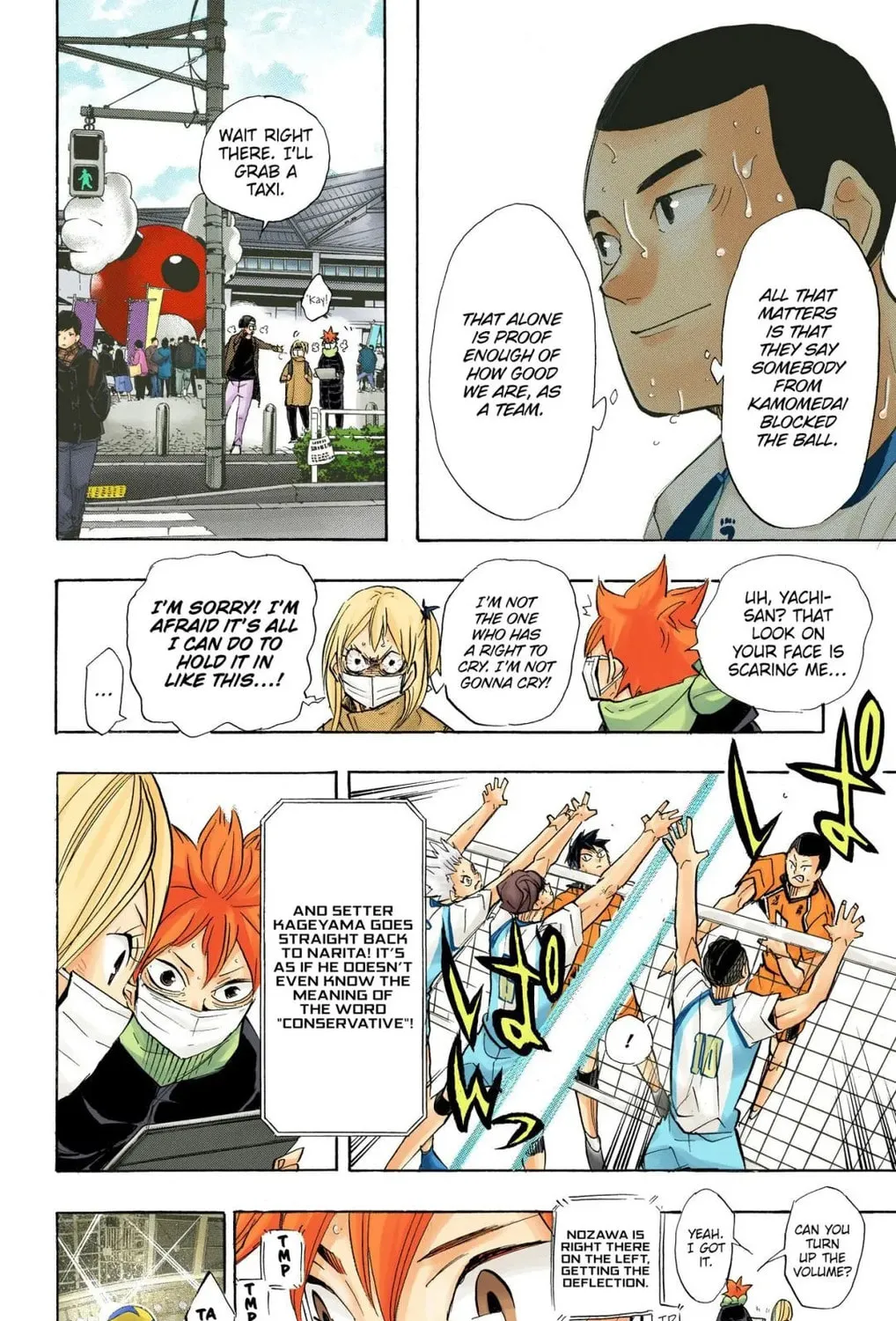 Read Haikyu!! (Official Colored) (Colored) chapter 366 image 24 on Lezhin