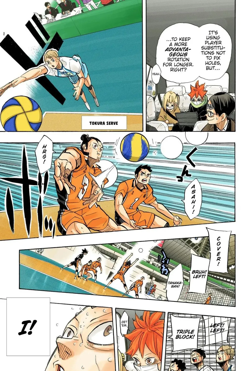 Read Haikyu!! (Official Colored) (Colored) chapter 366 image 32 on Lezhin