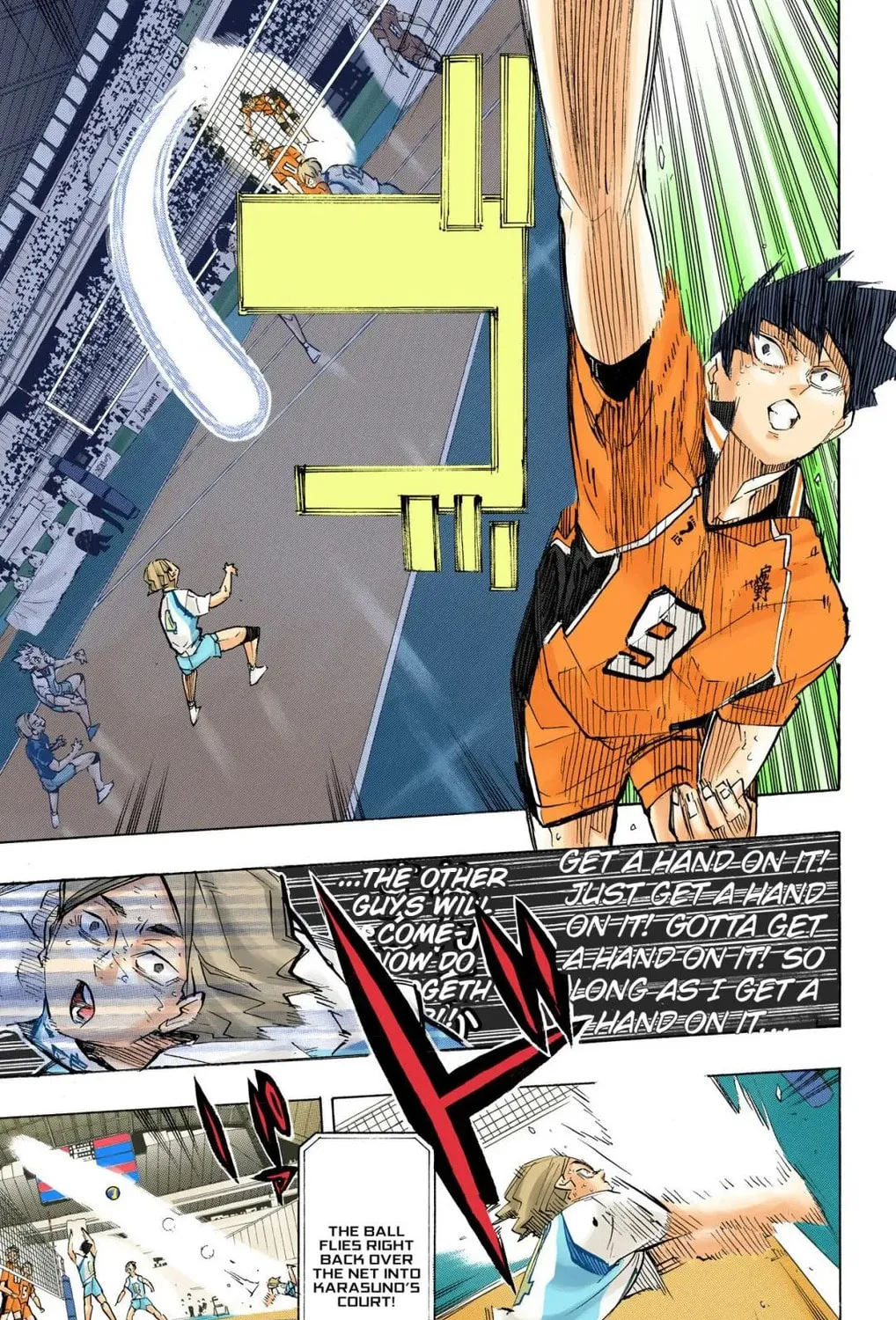 Read Haikyu!! (Official Colored) (Colored) chapter 367 image 2 on Lezhin