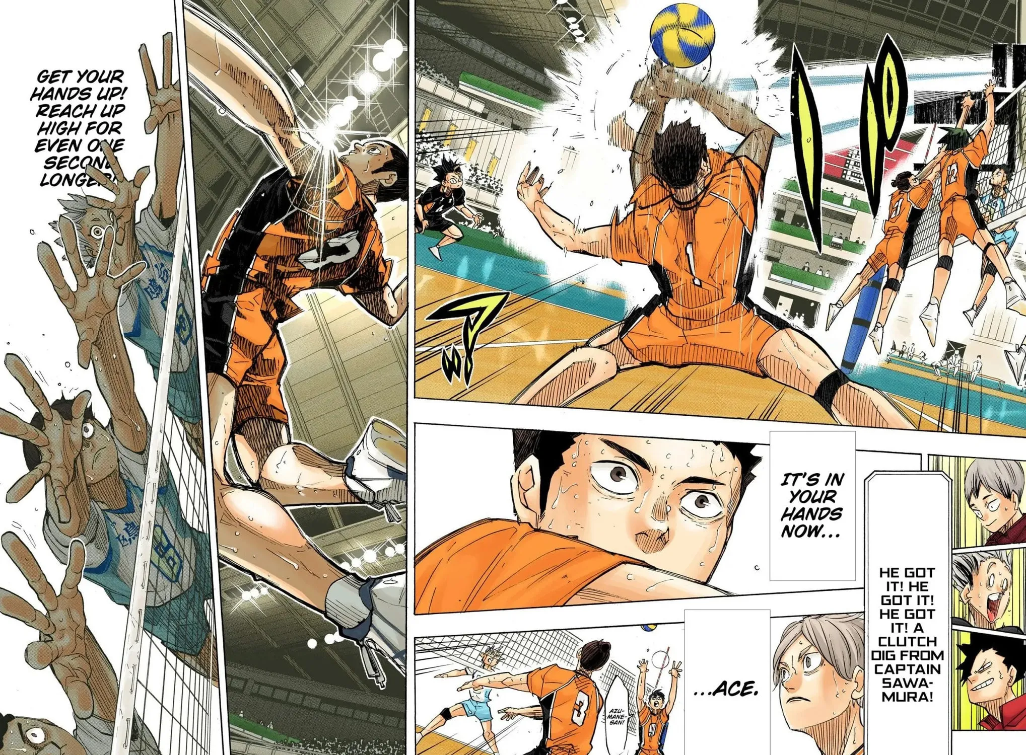 Read Haikyu!! (Official Colored) (Colored) chapter 367 image 22 on Lezhin