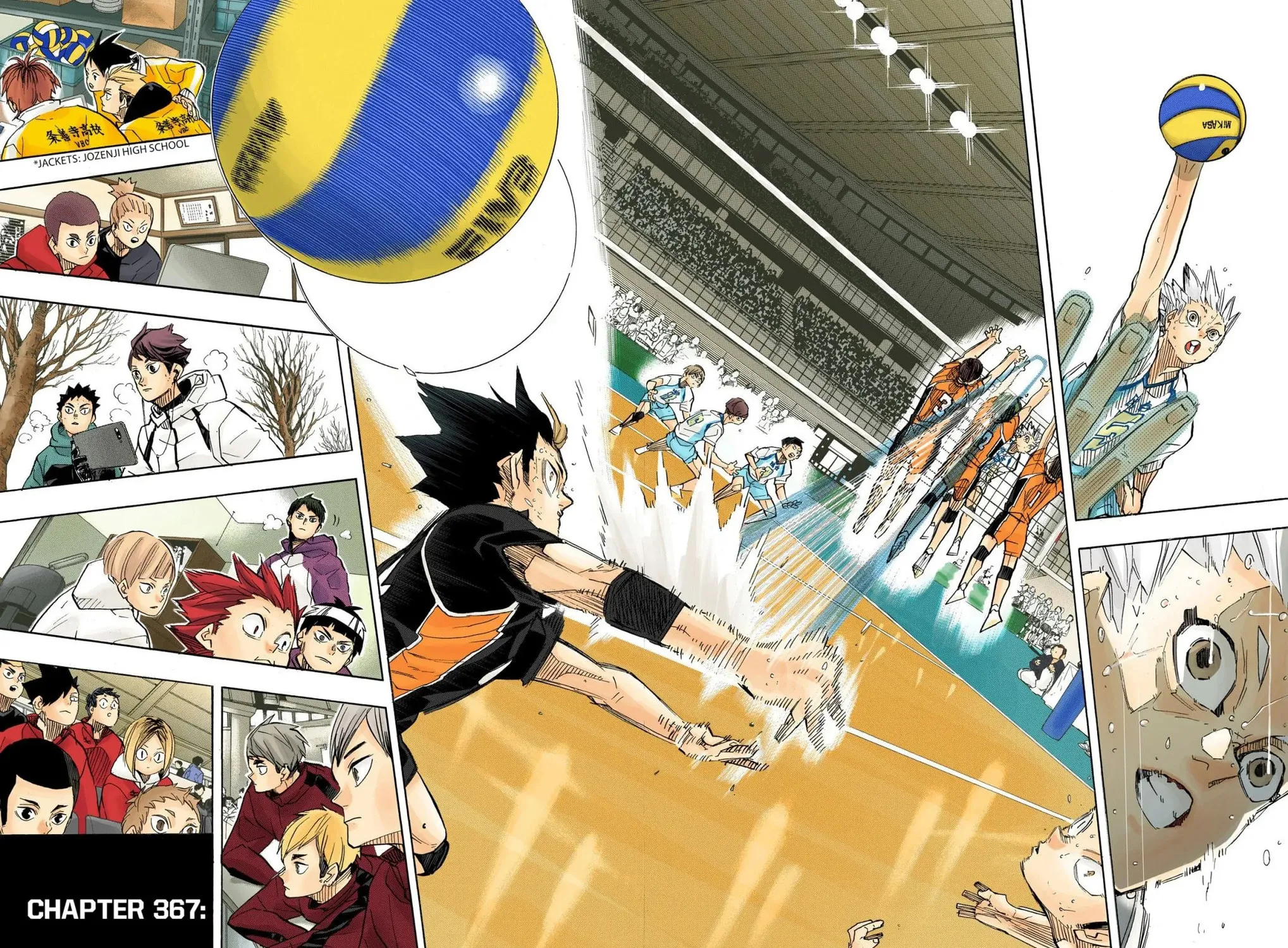 Read Haikyu!! (Official Colored) (Colored) chapter 367 image 26 on Lezhin