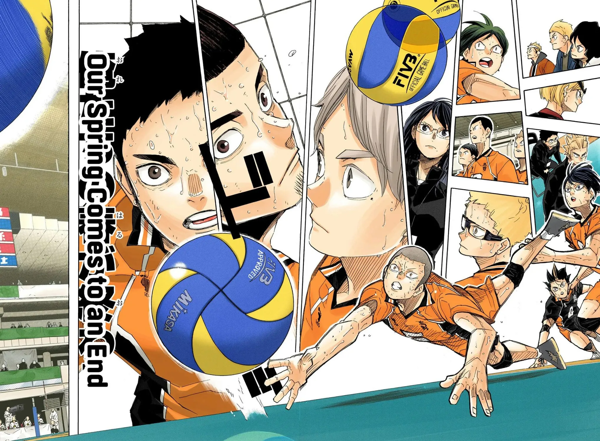 Read Haikyu!! (Official Colored) (Colored) chapter 367 image 28 on Lezhin