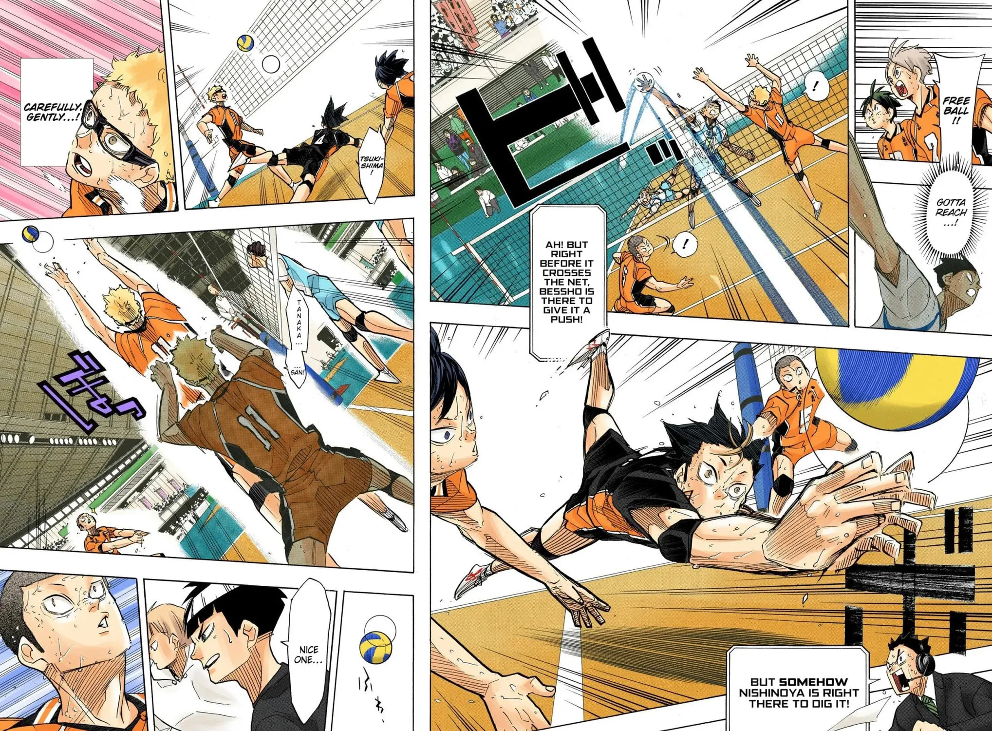 Read Haikyu!! (Official Colored) (Colored) chapter 367 image 4 on Lezhin