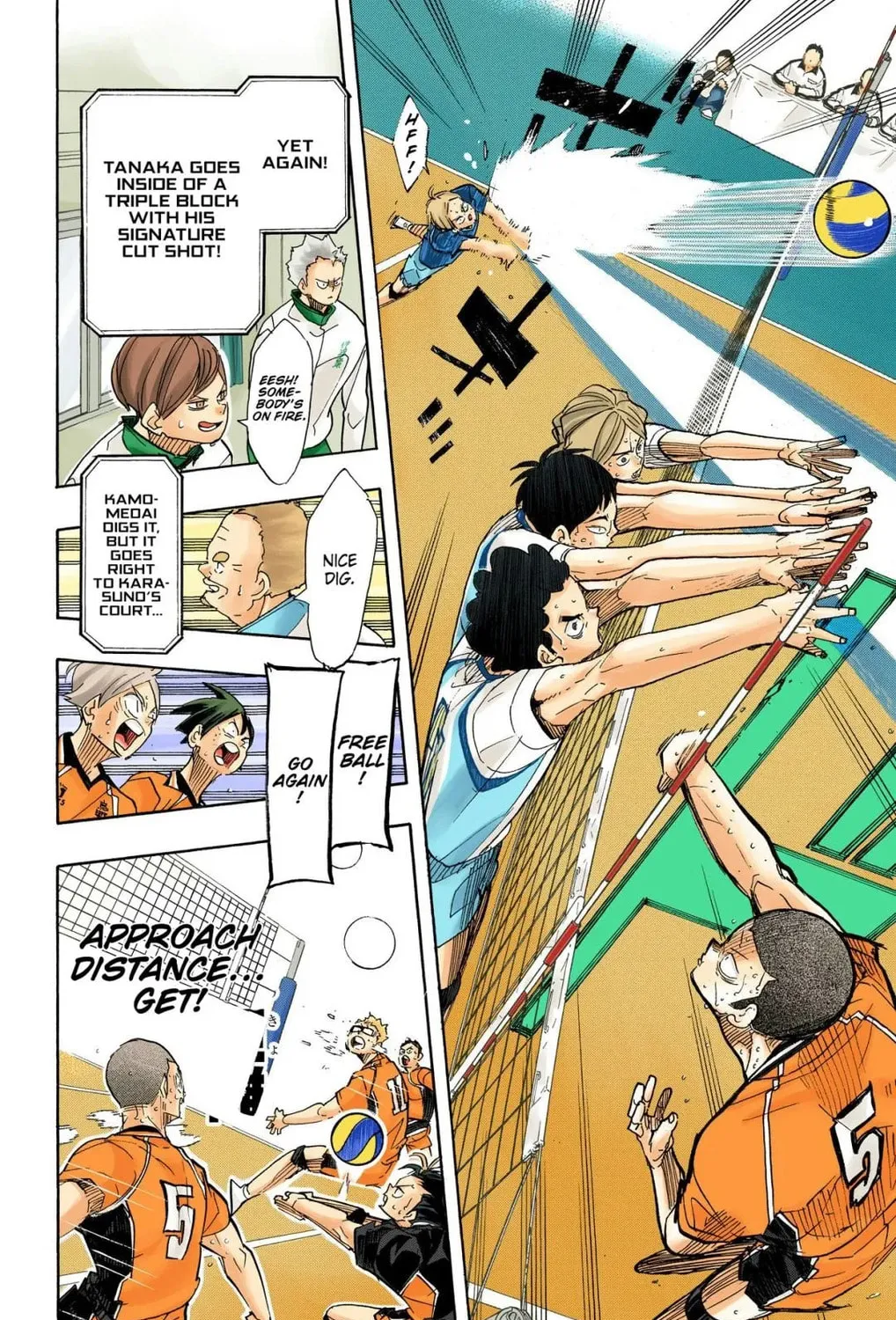 Read Haikyu!! (Official Colored) (Colored) chapter 367 image 6 on Lezhin