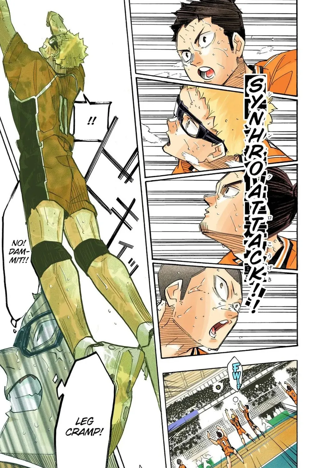 Read Haikyu!! (Official Colored) (Colored) chapter 367 image 8 on Lezhin