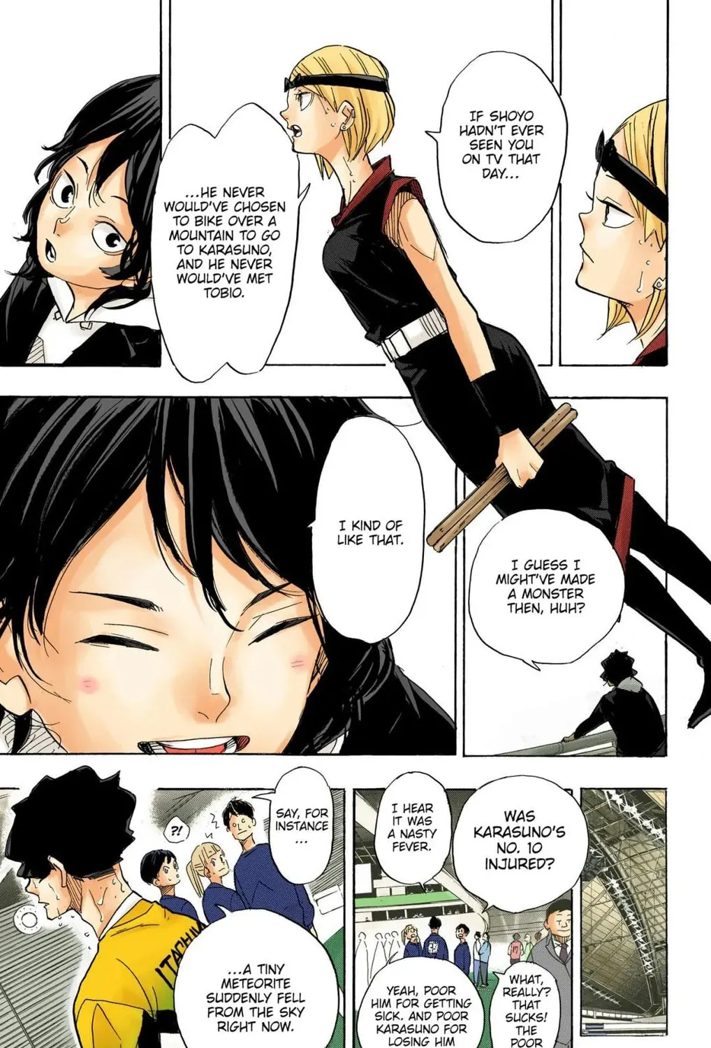 Read Haikyu!! (Official Colored) (Colored) chapter 368 image 20 on Lezhin