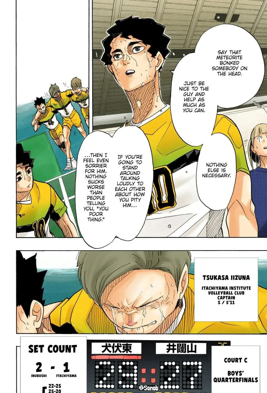 Read Haikyu!! (Official Colored) (Colored) chapter 368 image 22 on Lezhin