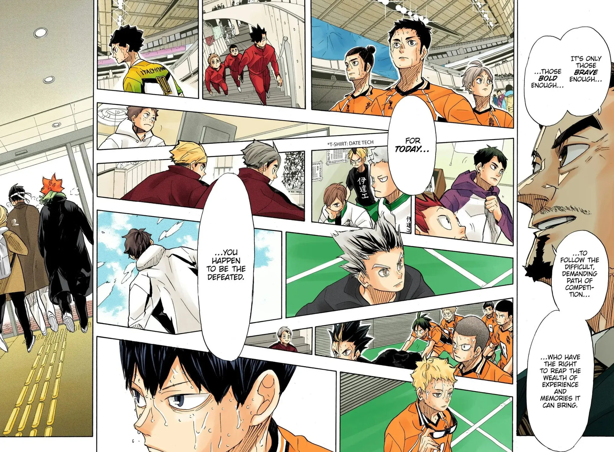 Read Haikyu!! (Official Colored) (Colored) chapter 368 image 26 on Lezhin