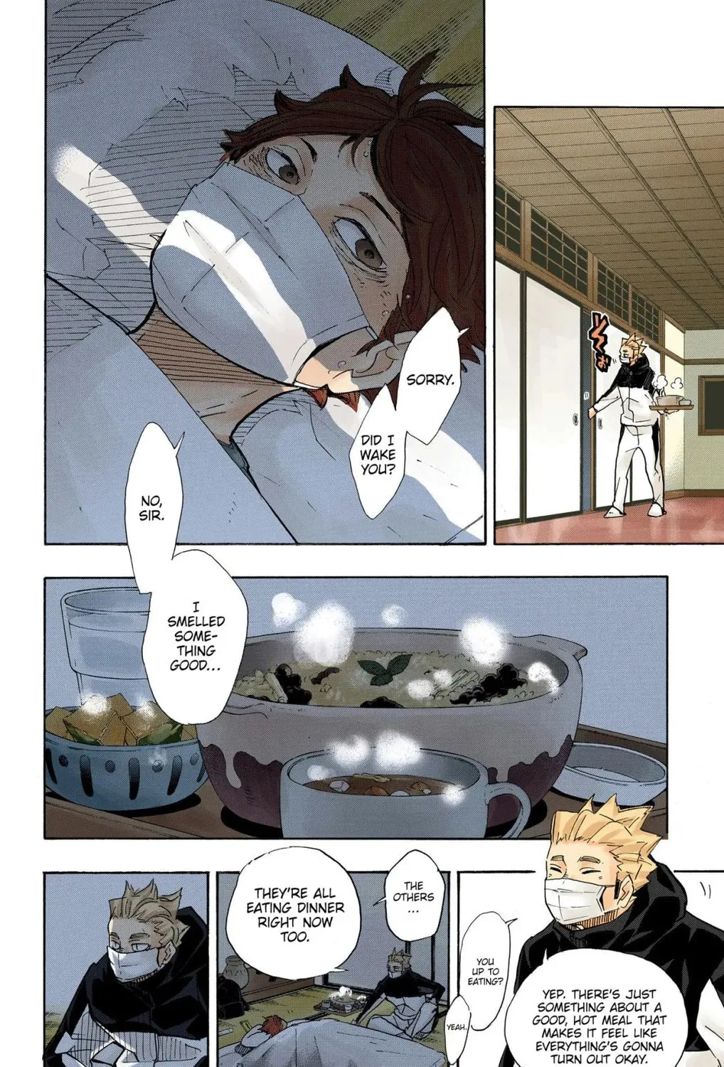 Read Haikyu!! (Official Colored) (Colored) chapter 369 image 18 on Lezhin