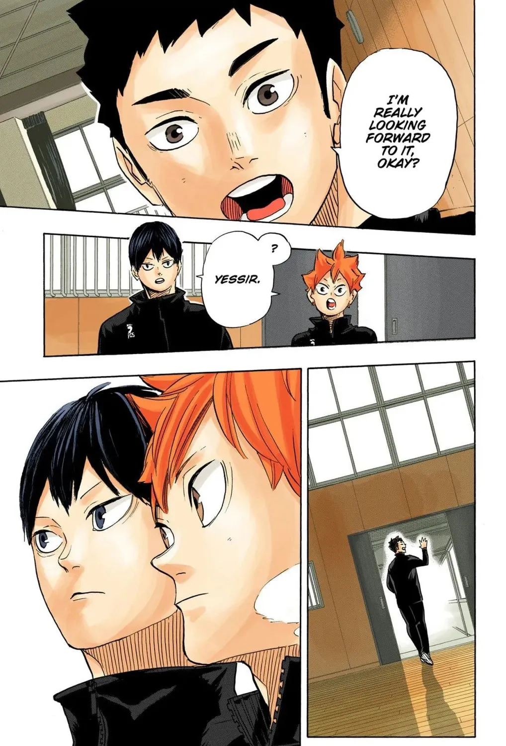 Read Haikyu!! (Official Colored) (Colored) chapter 369 image 32 on Lezhin