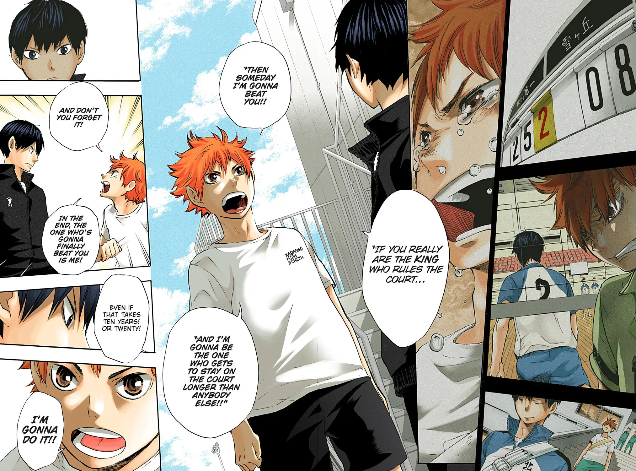 Read Haikyu!! (Official Colored) (Colored) chapter 37 image 10 on Lezhin