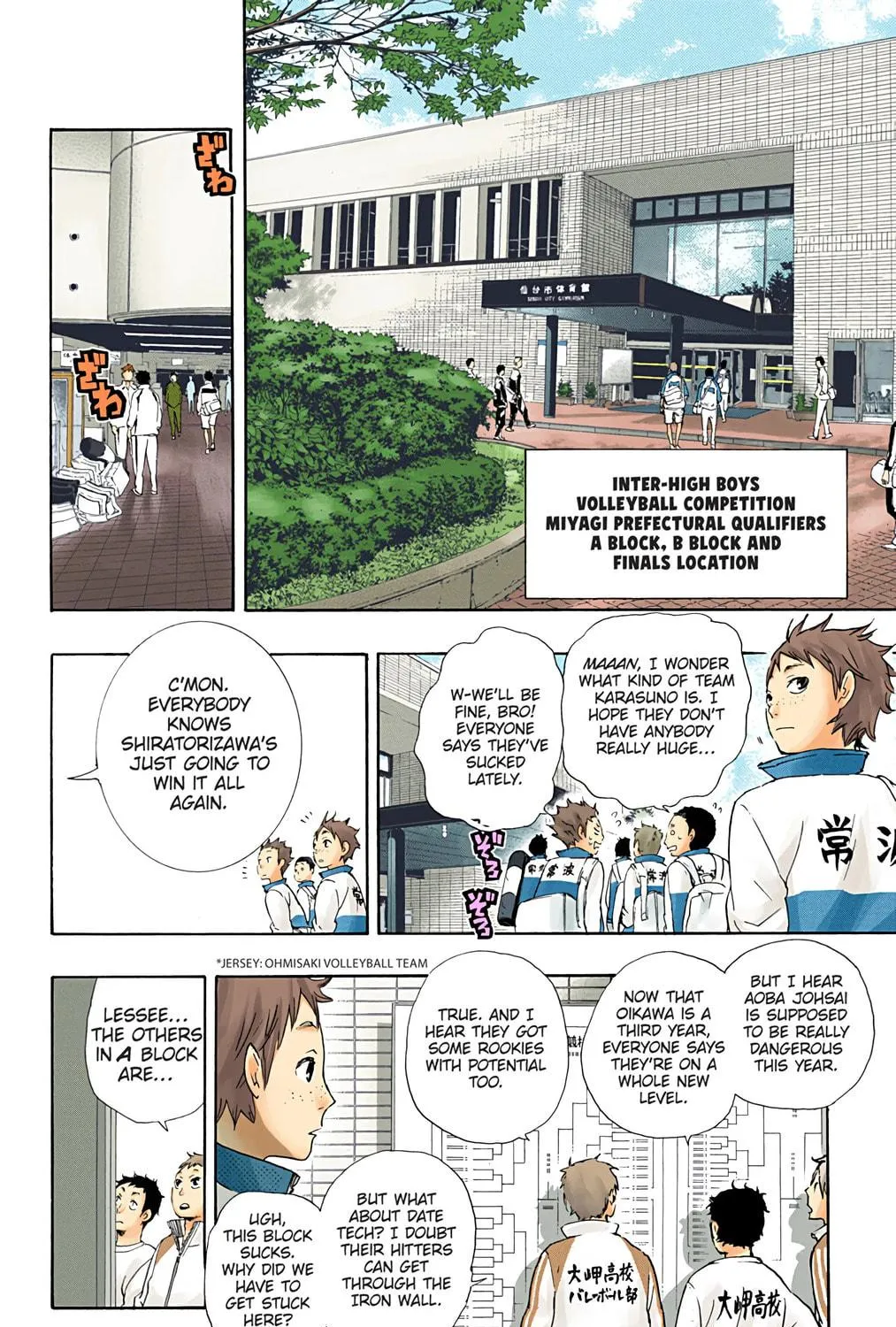 Read Haikyu!! (Official Colored) (Colored) chapter 37 image 16 on Lezhin