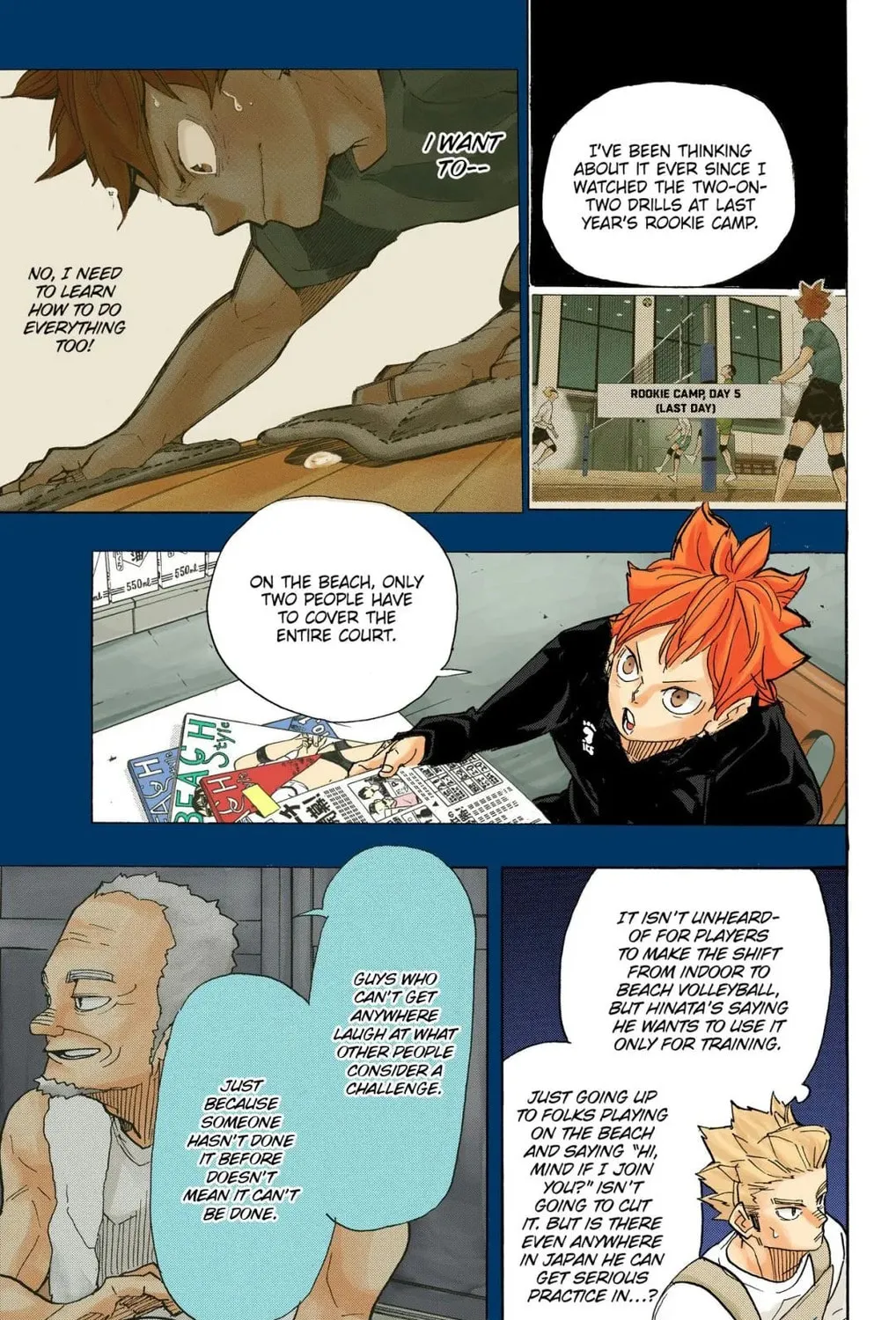 Read Haikyu!! (Official Colored) (Colored) chapter 370 image 14 on Lezhin